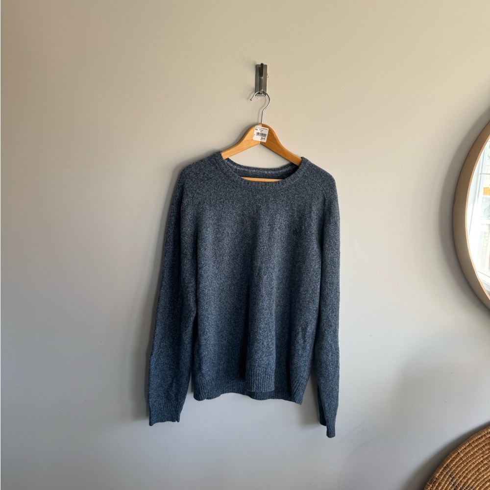 Original Penguin lambswool Charcoal Crewneck Sweater